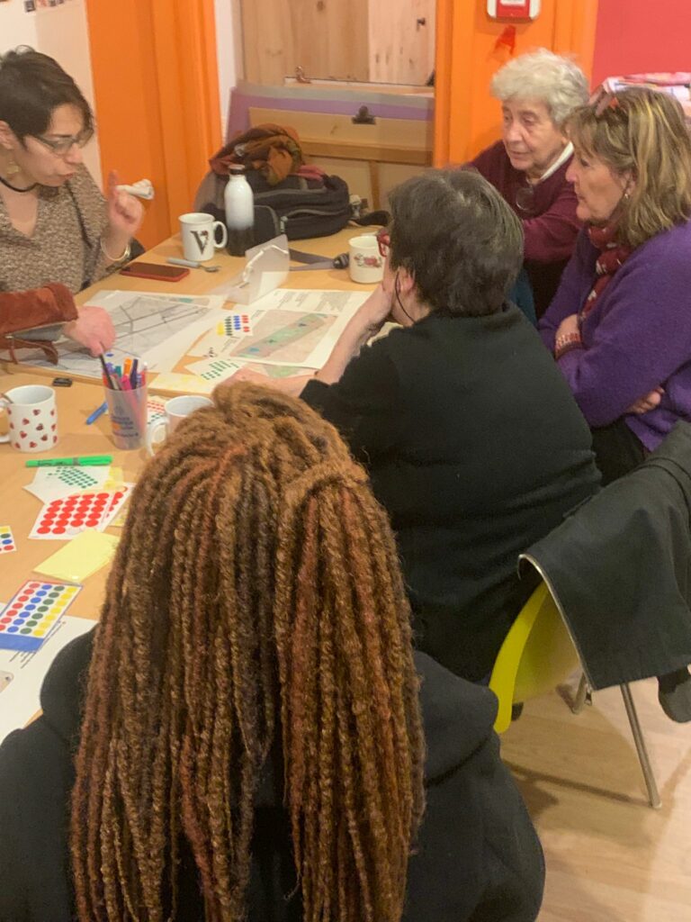 Porte d'Orleans 14 near - atelier cartographie des femmes