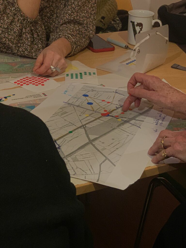 Porte d'Orleans 14 near - atelier cartographie des femmes